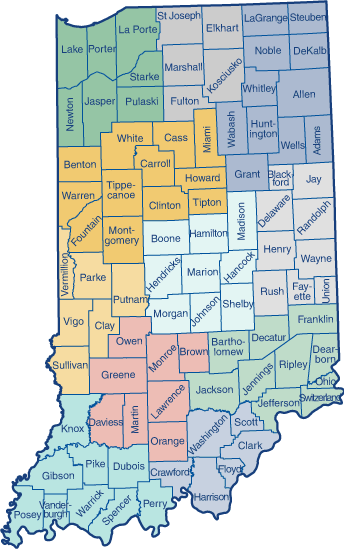 County Highlights: Hoosiers by the Numbers